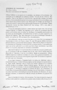 Memorial de Valparaíso  [artículo] Tito Castillo.