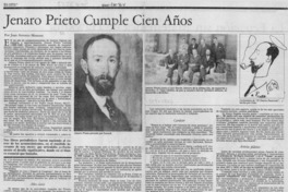 Jenaro Prieto cumple cien años