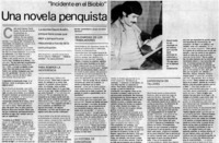 "Incidente en el Bío Bío" una novela penquista