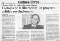 Teología de la liberación, un proyecto político revolucionario  [artículo] Lillian Calm.