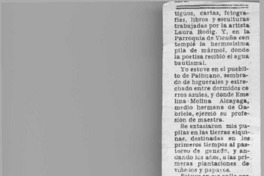 En el valle de Elqui  [artículo] José Vargas Badilla.