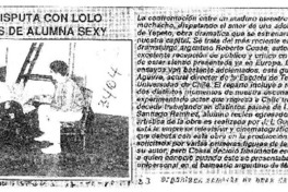 Viejo disputa con lolo favores de alumna sexy  [artículo].