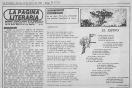 La página literaria