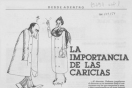 La importancia de las caricias