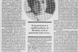 Una Matilde para contar