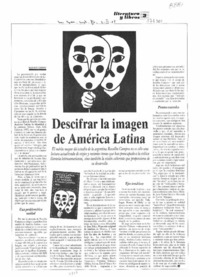 Descifrar la imagen de América Latina  [artículo] Marcelo Coddou.