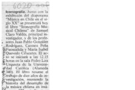 Iconografía  [artículo].