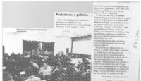 Periodismo y política