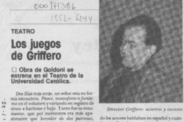 Los juegos de Griffero