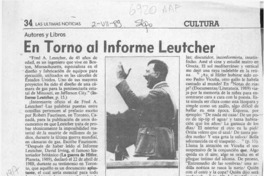 En torno al Informe Leutcher
