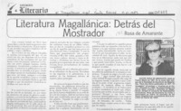 Literatura magallánica, destrás del mostrador