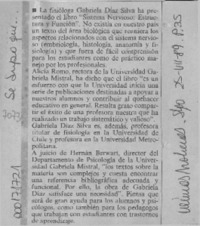 Se supo que --  [artículo].