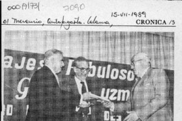 "Personajes fabulosos" fue presentado a la comunidad  [artículo].