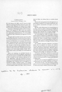 Obituario  [artículo].