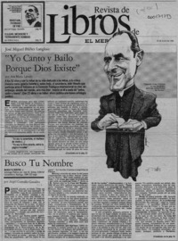 "Yo canto y bailo porque Dios existe"  [artículo] Ana María Larraín.