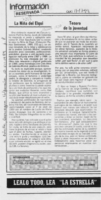 La Niña de Elqui  [artículo].