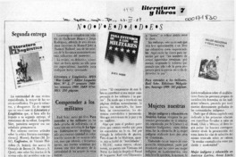 Comprender a los militares  [artículo].