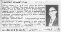 El Rostro de la noticia