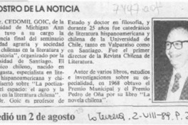 El Rostro de la noticia