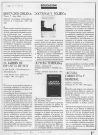 Educación  [artículo].