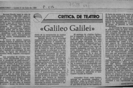 "Galileo Galilei"