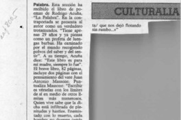 Culturalia  [artículo].