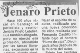 Jenaro Prieto  [artículo] Corusco.