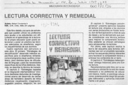 Lectura correctiva y remedial