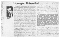 Hipología y Universidad  [artículo] Filebo.