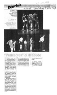 "Profesores" al desnudo  [artículo].