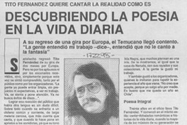 Descubriendo la poesía en la vida diaria