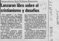 Lanzaron libro sobre el cristianismo y desafíos  [artículo].