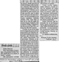 Poesía y exilio  [artículo] Benigno Avalos Ansieta.