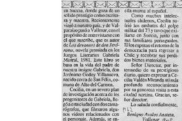 Poesía y exilio  [artículo] Benigno Avalos Ansieta.