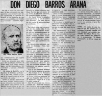 Don Diego Barros Arana