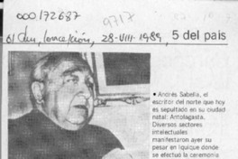 Iquiqueños dieron el último adiós a Sabella  [artículo].