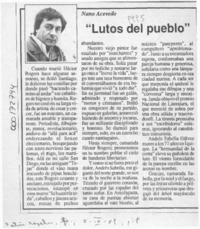 Lutos del pueblo