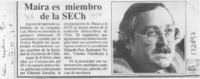 Maira es miembro de la SECH  [artículo].