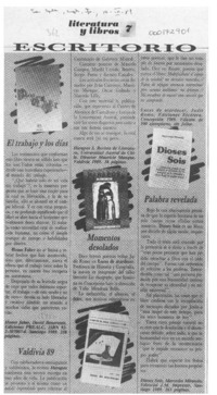 Escritorio  [artículo].