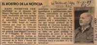 El Rostro de la noticia  [artículo].