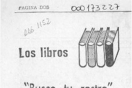 "Busco tu rostro"  [artículo] Armando Guerra.