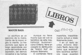 Match ball  [artículo].