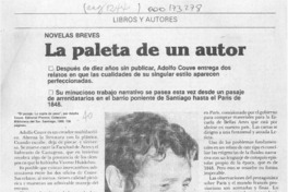 La paleta de un autor  [artículo] Darío Oses.
