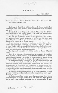 Historia del pueblo chileno