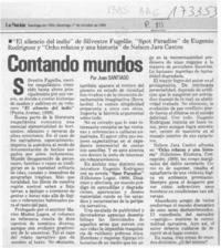 Contando mundos  [artículo] Juan Santiago.