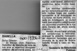 Sabella  [artículo].