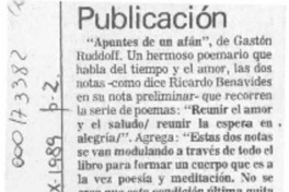 Publicación  [artículo].