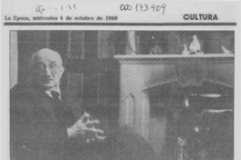 Roque Esteban Scarpa, el escritor y el poeta del currículo interminable