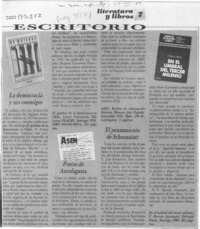 Escritorio  [artículo].