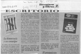 Escritorio  [artículo].